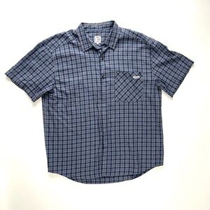 Blue Checkered Men's Shirt polar skate co